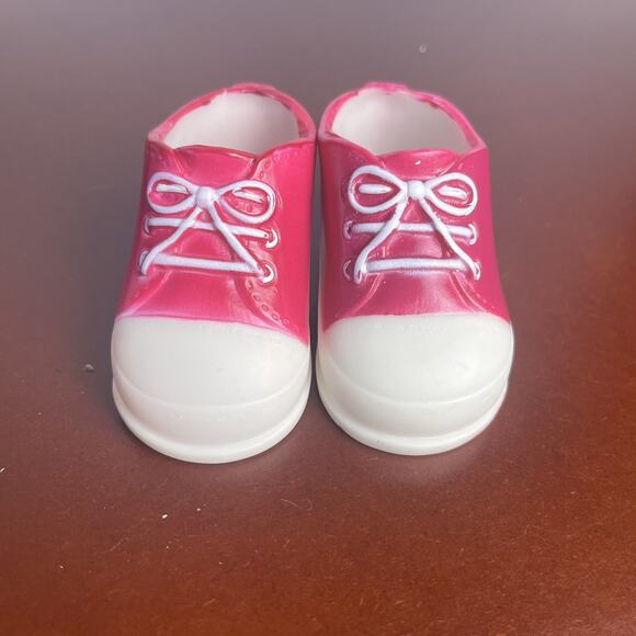 18" Doll Shoes Lot Rain Boots - Mary Janes - Sneakers -Faux Leather Lot 7 pairs - Picture 14 of 16